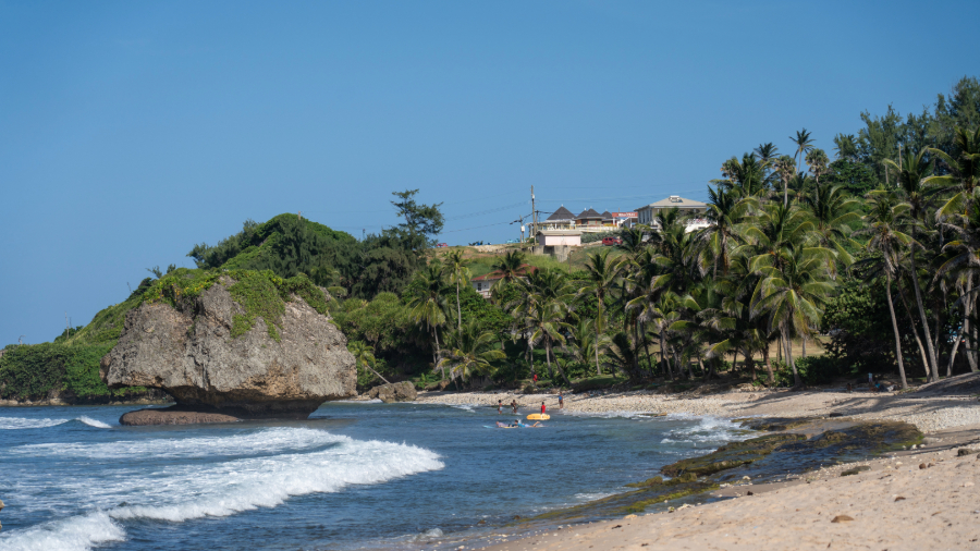 A guide to Barbados - visit Bathsheba beach