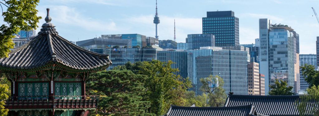 Seoul, South Korea city skyline