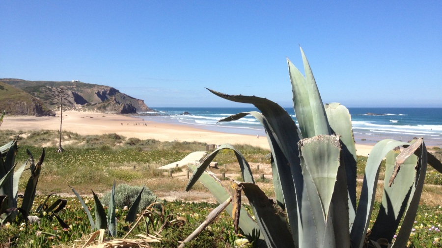 Cordoama - a popular surf beach for tourists and locals alike